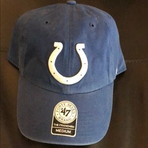 Indianapolis Colts 47 brand fitted hat.